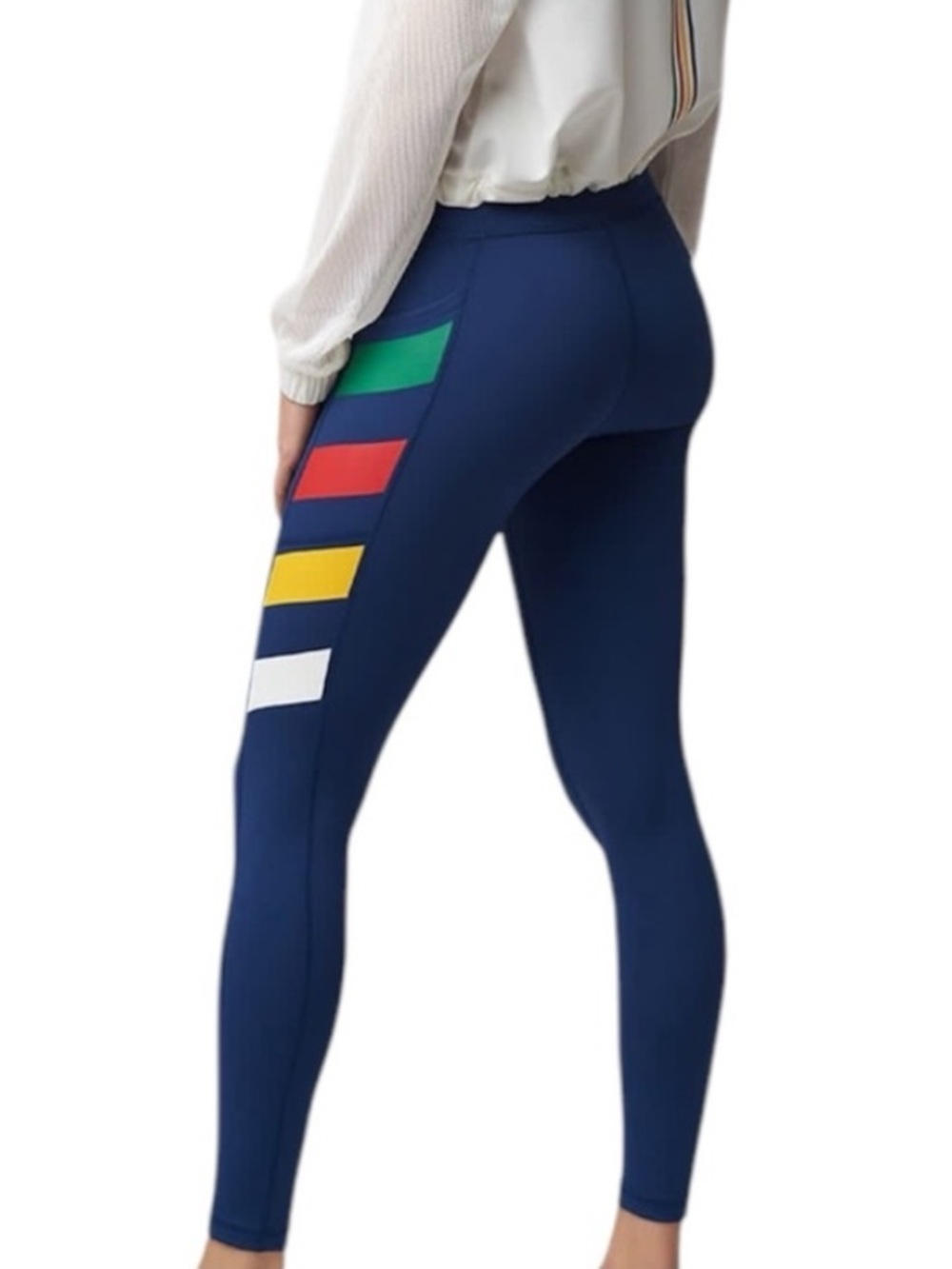 Hudson’s Bay Company HBC Stripes x Lazypants Yoga Pants